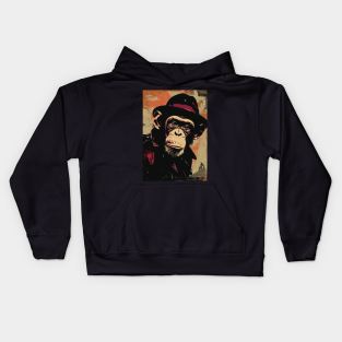 Banksy Graffiti monkey Kids Hoodie